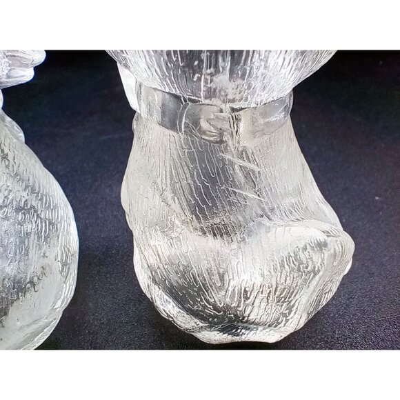 Duckling Salt Pepper Shakers Set Acrylic Vintage Duck 3 Inches Taiwan Kitchen - Picture 11 of 16